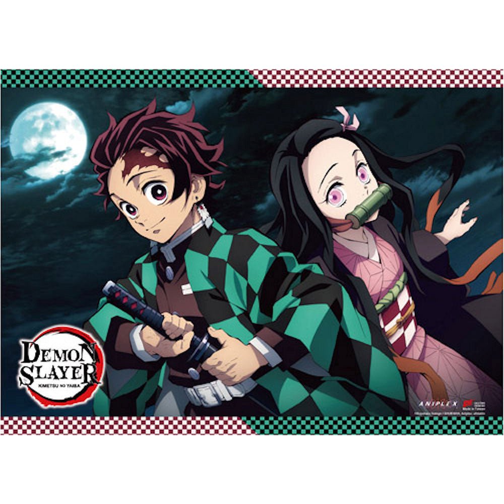 DEMON SLAYER 鬼滅の刃 - 炭治郎と禰豆子 / タペストリー - PGS